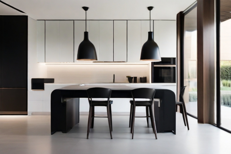 Eco-friendly minimalist kitchen design