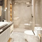 frameless bathroom vanities