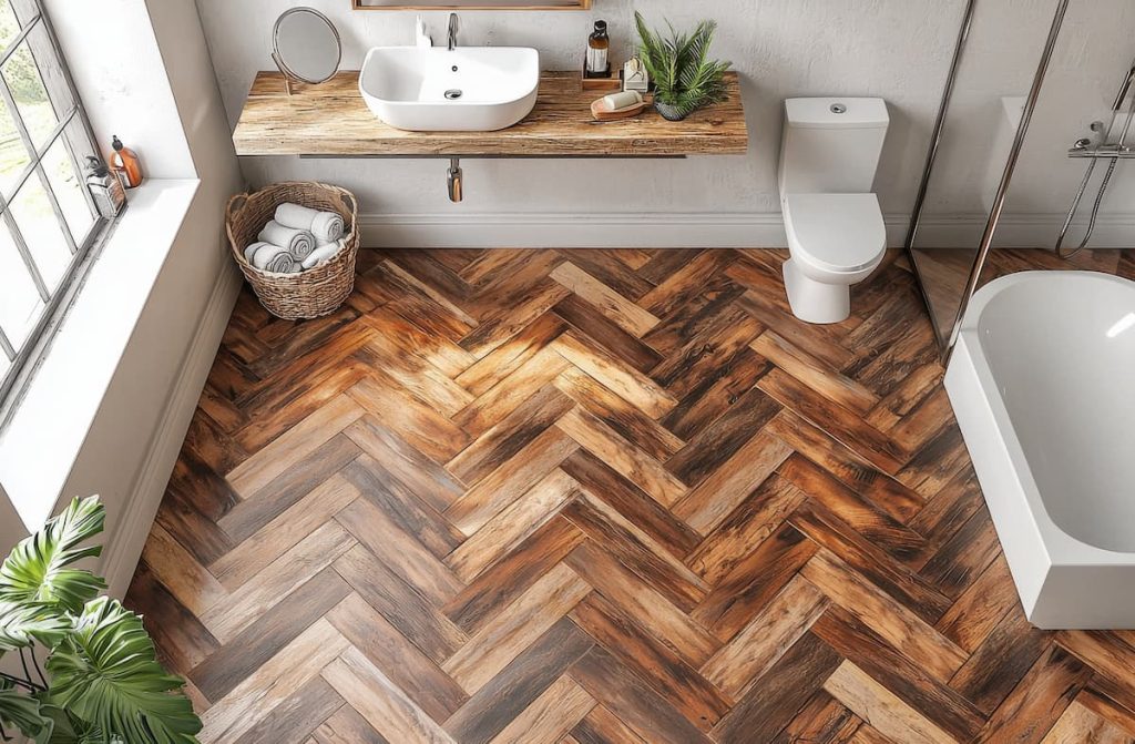 Herringbone and Creative Tile Layouts
